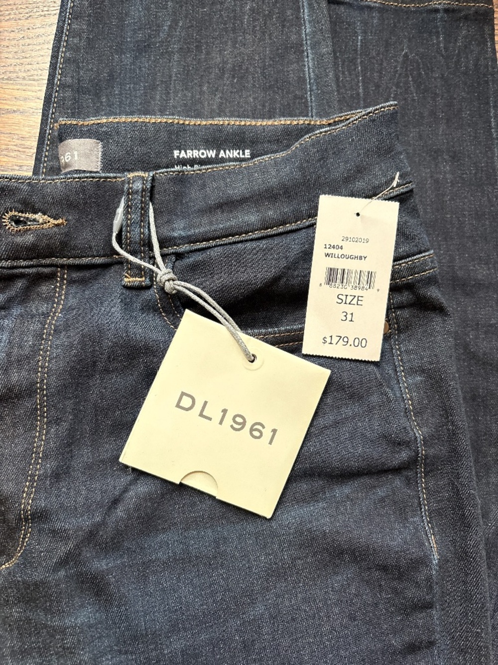 DL1961 Farrow Ankle Jeans size 31